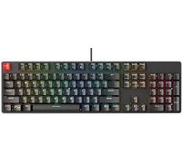 Glorious Gaming GMMK Full Size (100%) - Clavier de Jeu mécanique, switches Gateron Brown (tactiles), Capuchons doubleshot, échangeable à Chaud et Personnalisable, Disposition QWERTY américaine - Noir