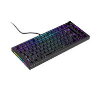 Glorious Gaming GMMK Pro 75% Barebones Black (Frame Only) - Modular Mechanical Gaming Keyboard, TKL Size (75%), 3.3lb Frame, RGB, Fully Customisable, 5-Pin Switch Support