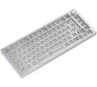 GLORIOUS Gaming GMMK Pro 75% Barebones (endast Chassi) - Modulärt mekaniskt gamingtangentbord, TKL-storlek, Chassi på 1,5 kg, RGB, helt anpassningsbart, 5-stiftsbrytare, Amerikansk/ANSI - VIT