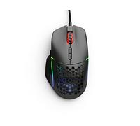 Glorious Gaming Model I Souris de Jeu Filaire - 69 g Super légère, 2 Boutons interchangeables, RVB, Pieds PTFE, 9 Boutons programmables, Repose-Pouce latéral - Noir