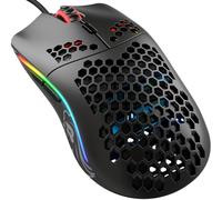 Glorious Gaming Model O- (Petite) Souris de jeu filaire - Design nid d’abeille 58 g, RGB, capteur Pixart 3360, switches Omron, ambidextre - Noir mat