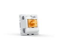 Glorious Gaming 36 switches Panda pour clavier méca. (Tactile) - Pour tous les claviers et numpads GMMK, remontée tonique, frappe fluide, moules INVYR, activation 49 g, montage 3 broches- Lubrifiés
