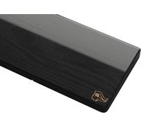 Glorious Gaming Repose-Poignet De Clavier En Bois (Full Size) - Frêne Blanc,Grain Moyen À Épais,Surface Lisse,Résiste À La Transpiration,Base Anti-Dérapants,430 X 100 X 19 Mm - Onyx