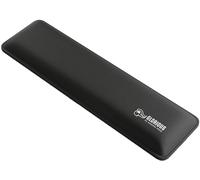 Glorious Gaming Repose-poignets rembourré (TKL, épaisseur 25 mm) - Bords cousus anti-effilochement, surface en tissu lisse, base anti-dérapante, fermeté moyenne, 360 x 100 x 25 mm - Noir