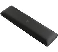 Glorious Gaming Repose-poignets rembourré (TKL, épaisseur 25 mm) - Bords cousus anti-effilochement, surface en tissu lisse, base anti-dérapante, fermeté moyenne, 360 x 100 x 25 mm - Furtif noir