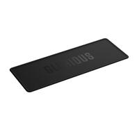 GLORIOUS Gaming Sound Dampening Keyboard Mat - Sydda Kanter, absorberar ljud Och vibrationer, tvättbar, halkfri Bas, - Svart