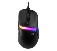 Glorious Gaming - Souris gaming filaire Modèle D3 - Ultralégère 57 g, Switch optiques 130M clics, Capteur BAMF 3.0 30k DPI, Suivi 750 IPS, Accélération 50 G, compatible toutes prises en main - Noire