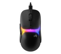 Glorious Gaming - Souris gaming filaire Modèle O3 - Ultralégère 54 g, Switch optiques 130M clics, Capteur BAMF 3.0 30k DPI, Suivi 750 IPS, Accélération 50 G, compatible toutes prises en main - Noire