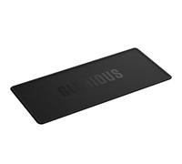 Glorious Gaming - Tapis de Clavier Insonorisant - Bords Cousus, Absorbe Les Sons et Vibrations du Clavier, Lavable en Machine, Base Antidérapante, pour Claviers Tenkeyless 75% - Noir