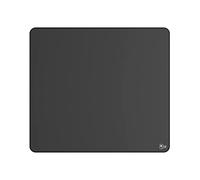 Glorious Gaming Tapis de Souris Elements Ice - Surface en Tissu infusé de Verre pour Vitesse et précision, Bords Cousus, Base Anti-dérapante, Frais au Toucher, Ice (430 x 380 x 3 mm) - Noir