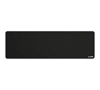 Glorious Gaming Tapis de Souris en Tissu (Extended) - Bords Cousus, Surface Lisse pour Vitesse et contrôle, Base Anti-dérapante, Lavable en Machine, XL (910 x 280 x 3 mm) - Noir
