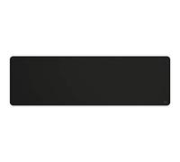 Glorious Gaming Tapis de Souris en Tissu (Extended) - Bords Cousus, Surface Lisse pour Vitesse et contrôle, Base Anti-dérapante, Lavable en Machine, XL (910 x 280 x 3 mm) - Furtif Noir
