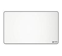 Glorious Gaming Tapis de Souris en Tissu (XL Extended) - Bords Cousus, Surface Lisse pour Vitesse et contrôle, Base Anti-dérapante, Lavable en Machine, XL (610 x 360 x 3 mm) - Blanc