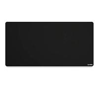 Glorious Gaming Tapis de Souris en Tissu (XXL Extended) - Bords Cousus, Surface Lisse pour Vitesse et contrôle, Base Anti-dérapante, Lavable en Machine, XL (910 x 460 x 3 mm) - Noir