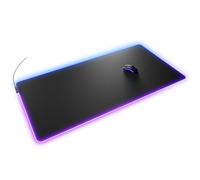 Glorious Gaming Tapis de Souris GMP 2 GLED XXXL - 2 Zones RGB, Bord InfiniGlow sans Coutures, Surface Tissu Premium, Base Caoutchouc antidérapante - 1220 mm×610 mm×3 mm - Tapis de Bureau