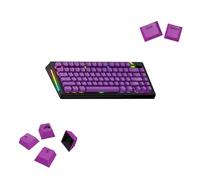 Glorious Gaming - Touches GPBT Basics en PBT, 8 Coloris, Epic Purple, ineffaçables, pour claviers mécaniques Custom formats 100, 75, 65 et 60%, ANSI ou ISO, Disposition américaine QWERTY