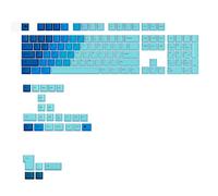 Glorious Gaming – Touches GPBT Gradient – PBT Dye-Sub, ineffaçables, ANSI QWERTY Ocean 100/75/65/60%