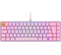 GLORIOUS GMMK 2 Compact 65% Clavier Gaming QWERTY Anglais (Rose) | Switches Linéaires Fox, Échangeable À Chaud, Capuchons Doubleshot, Rétroéclairage RGB, Plaque Supérieure Aluminium Solide
