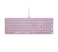 Glorious Gaming GMMK 2 Full Size (96%) Barebones (Cadre Uniquement) - Cadre de Clavier de Jeu mécanique, Taille Standard (96%), Aluminium, Personnalisable, RGB, Disposition International/ISO - Rose