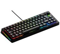 GLORIOUS GMMK 3 Clavier Gaming 65% QWERTZ Allemand (Noir) | Système Joints Modulaires, MX 5 Broches Hot Swap, Plaque Commutation Aluminium, Capuchons Doubleshot GPBT, RGB Personnalisé