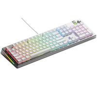 Glorious Gaming GMMK 3 PRO : clavier mécanique personnalisé, full size 100%, corps alu et joints modulaires, switches MX (hot swap), mousse insonorisante, capuchons custom, américaine QWERTY - Argenté