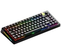 GLORIOUS Gaming GMMK 3 Pro HE : Clavier Gaming sans Fil réactif, Effet Hall, Corps alu, taux de Polling 8K, switches MX et HE (Hot Swap), Activation Ajustable, TKL 75%, Allemande QWERTZ - Noir