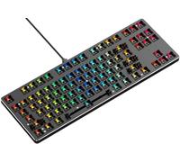 Glorious Gaming Clavier mécanique GMMK TKL 85% Barebones – RGB par touche, personnalisable, ISO