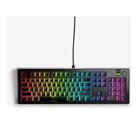 Glorious GMMK3 PRO - Clavier - préassemblé - 100% - avec bouton - rétro-éclairé - USB - QWERTY - US - commutateur : Glorious Fox switches - noir