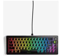 Glorious GMMK3 PRO - Clavier - préassemblé - 65% - rétro-éclairé - USB - QWERTY - US - commutateur : Interrupteurs Glorious Fox Linéaires - noir Noir