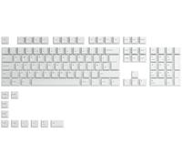 Glorious Gaming 115 capuchons de touches GPBT - Profil Cherry, PBT super durable, look spectaculaire, son supérieur, police originale, dispositions : Royaume-Uni - Arctic White