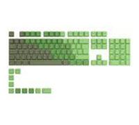 Glorious GPBT Keycaps - 115 Capuchons de touches en PBT, ISO, disposition DE, olive