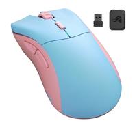 Glorious Model D Forge Souris sans Fil - Souris de Jeu Bleue et Rose, 6 Boutons programmables, autonomie de 80 Heures, capteur 19K, Souris de Jeu légère 58 g, édition limitée Exclusive (Ordinateur