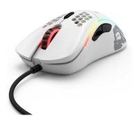 Glorious Gaming Souris Model D Minus – filaire droitier, 61 g, capteur Pixart 3360, blanc mat