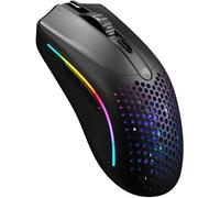 GLORIOUS Model O 2 Mini Wireless Gaming-muis - superlicht (57 g), tot 210 u batterijduur, duaal draadloos 2,4 Ghz en Bluetooth 5.2, 26K optische Sensor, 80M Clicks, 6 knoppen, FPS-muis - Zwart