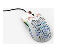 Glorious Gaming Souris filaire Model O- (Petite) 58 g Pixart 3360 Omron RGB Ambidextre Blanc