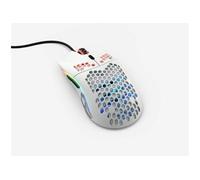 Glorious Model O Minus - Souris - optique - 6 boutons - filaire - USB 2.0 - blanc mat G
