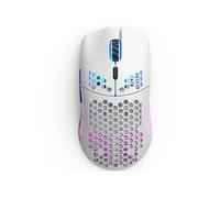Glorious Gaming Model O Wireless Souris de Jeu sans Fil - Superlégère, Design nid d’Abeille 69 g, RGB, ambidextre, sans Fil 2,4 GHz sans Latence, Jusqu’à 71 h de Batterie - Blanc Mat