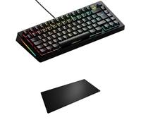 GLORIOUS Pack de GMMK 3 75% Prebuilt Wired Black + Mouse Pad 2 3XL - Stitched - Black