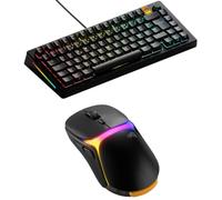 GLORIOUS Pack de GMMK 3 HE 75% Prebuilt Wired Black + Model O3 - Wireless - Black