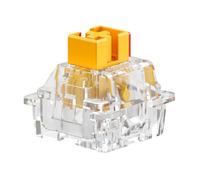 GLORIOUS Panda Switches Magnétiques Tactiles (36 Pièces Lubed) | Pour Claviers GMMK 3 HE, Bosse Tactile Arrondie Nette, Tige POM Anti-Friction, Déclenchement Rapide Activation Ajustable