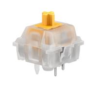 GLORIOUS Panda Switches Mécaniques Tactiles (36 Pièces Lubed Silent) | Force Activation 49g, Ressenti Légendaire Remontée Arrondie Nette, Amortissement Sonore Interne Silencieux, 3 Broches MX