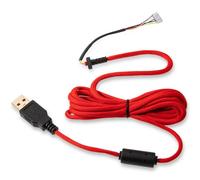 Glorious PC Gaming Race Ascended Cable V2 - Crimson Red