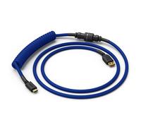 Glorious Pc Gaming Race Compatible Coiled Cable Cobalt, Usb-c Auf Usb