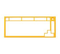 Glorious PC Gaming Race GMMK Pro Top Frame Couleur Jaun pour Clavier Gamer Mecanique