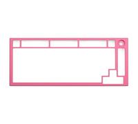 Glorious Pc Gaming Race Compatible Gmmk Pro Top Frame - Pink