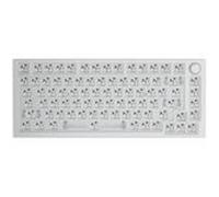 Glorious Gaming GMMK Pro 75% Barebones (Cadre Uniquement) - Clavier de Jeu mécanique modulaire, Taille TKL (75%), Cadre de 1,5 kg, RGB, Personnalisable, Disposition américaine/ANSI - Blanc