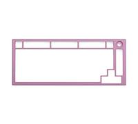 Glorious PC Gaming Race GMMK Pro Top Frame Couleur Rose pour Clavier Mécanique