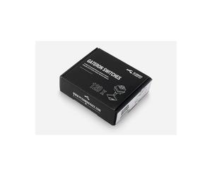 Glorious PC Gaming Race - Interrupteurs Gateron Brown GAT-BROWN - Pack de 120 unités - Durée de vie 50M cycles - Compatibilité GMMK - Inclut pince et guide