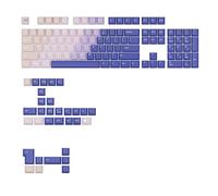 Glorious Purple Haze GPBT Lot de touches PBT 135 touches compatibles MX-Disposition ANSI/ISO pour claviers mécaniques TKL 60 % 65 % 75 % TKL 100 % mécaniques Windows et MacOS