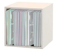 Glorious Record Box white 110 - peut contenir jusqu'à 110 disques de 12 pouces, empilable avec d'autres Glorious Record Box, Bla